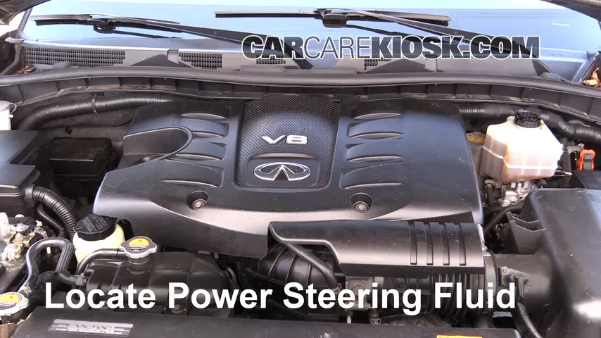 2011 Infiniti QX56 5.6L V8 Power Steering Fluid